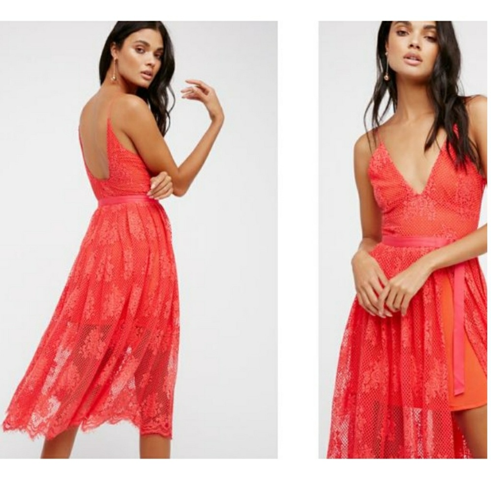 Free People Matchpoint Midi Dress